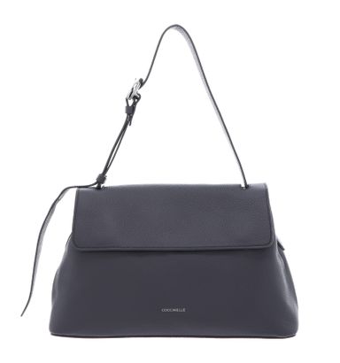 COCCINELLE Fern Shoulder Bag Grained Leather Stove