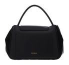 COCCINELLE Pansy Smooth Leather / Suede Leather Handbag S Noir / Noir COCCINELLE Pansy Smooth Leather / Suede Leather Handbag S Noir / Noir