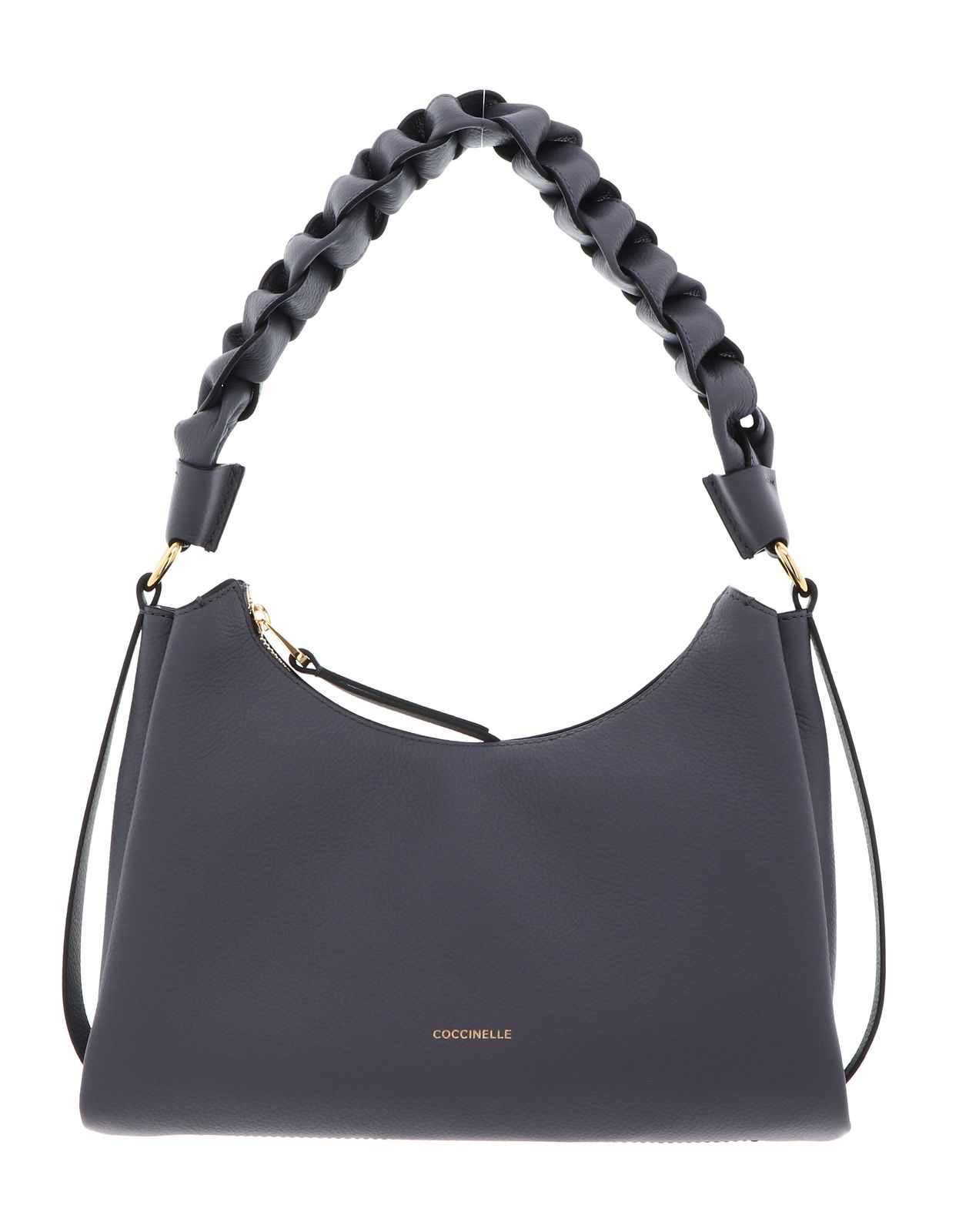 COCCINELLE Boheme Grana Double Shoulder Bag M Stove / Midn. Blue