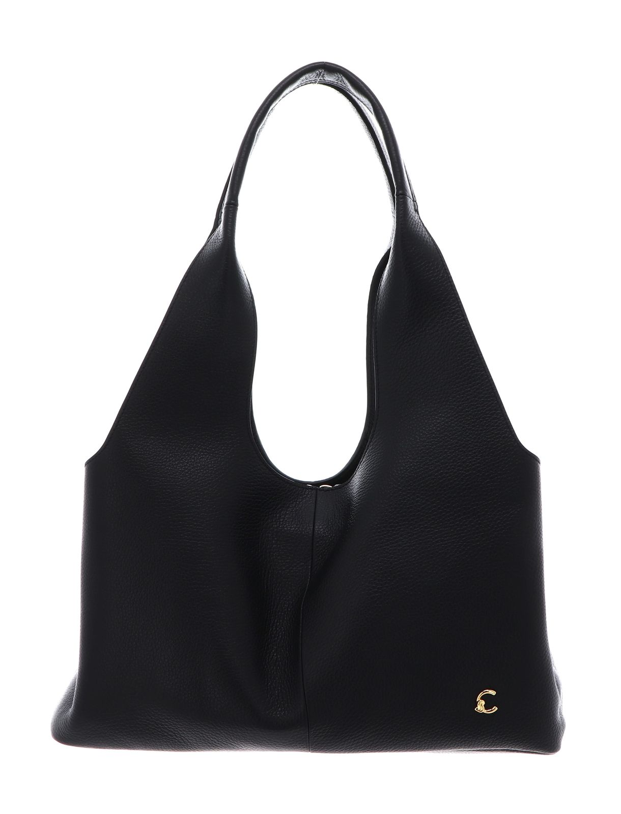 COCCINELLE Nell Handbag Grained Leather Noir