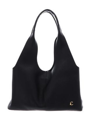 COCCINELLE Nell Handbag Grained Leather Noir COCCINELLE Nell Handbag Grained Leather Noir