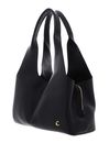 COCCINELLE Nell Handbag Grained Leather Noir COCCINELLE Nell Handbag Grained Leather Noir