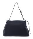 COCCINELLE Fern Shoulder Bag Grained Leather Midnight Blue COCCINELLE Fern Shoulder Bag Grained Leather Midnight Blue