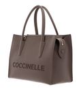 COCCINELLE Myrtha26 Handbag Grained Leather Warm Taupe