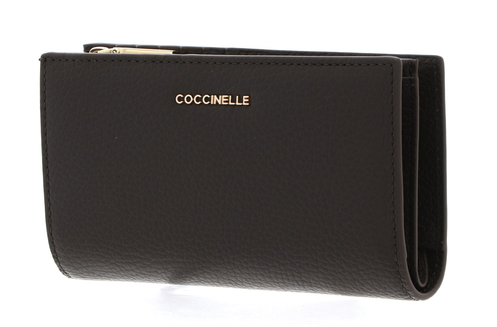 COCCINELLE Metallic Soft Wallet Fango