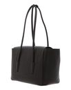 COCCINELLE Double Beat Grained Leather Handbag Fango COCCINELLE Double Beat Grained Leather Handbag Fango
