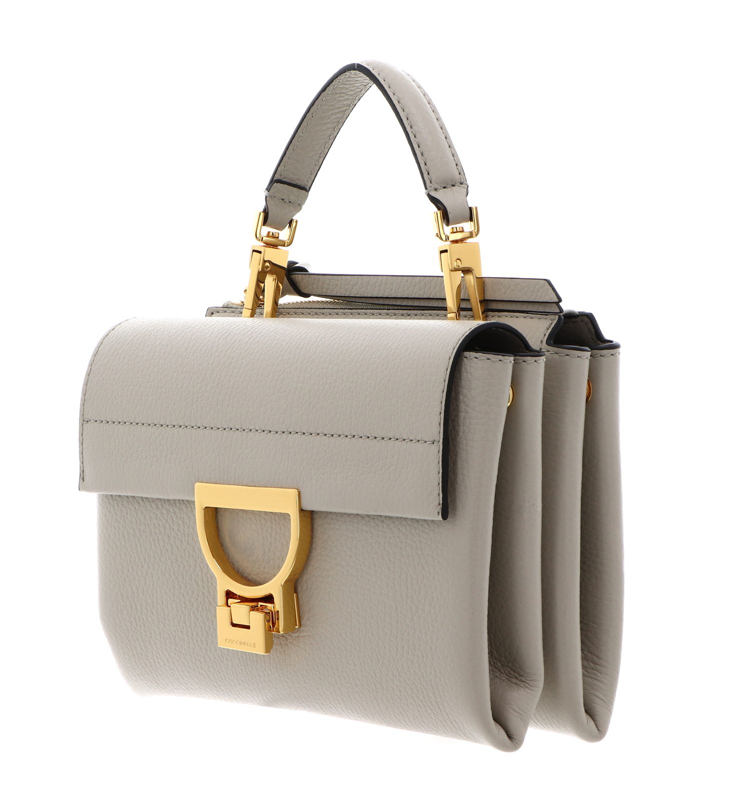 COCCINELLE Arlettis Handbag Grainy Leather Eucalipto COCCINELLE Arlettis Handbag Grainy Leather Eucalipto