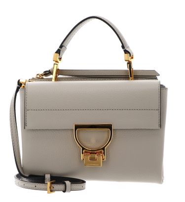 COCCINELLE Arlettis Handbag Grainy Leather Eucalipto