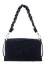 COCCINELLE Boheme Shoulder Bag Suede Leather / Grained Lea. Midn. Bl / Midn. Bl COCCINELLE Boheme Shoulder Bag Suede Leather / Grained Lea. Midn. Bl / Midn. Bl