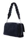 COCCINELLE Boheme Shoulder Bag Suede Leather / Grained Lea. Midn. Bl / Midn. Bl COCCINELLE Boheme Shoulder Bag Suede Leather / Grained Lea. Midn. Bl / Midn. Bl