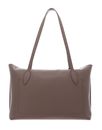 COCCINELLE Thess Handbag Grained Leather Warm Taupe COCCINELLE Thess Handbag Grained Leather Warm Taupe
