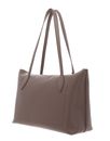COCCINELLE Thess Handbag Grained Leather Warm Taupe COCCINELLE Thess Handbag Grained Leather Warm Taupe