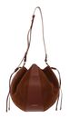 COCCINELLE Boom Handbag Grained Leather / Suede Leather Cognac / Cognac COCCINELLE Boom Handbag Grained Leather / Suede Leather Cognac / Cognac