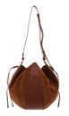 COCCINELLE Boom Handbag Grained Leather / Suede Leather Cognac / Cognac COCCINELLE Boom Handbag Grained Leather / Suede Leather Cognac / Cognac
