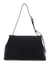 COCCINELLE Fern Shoulder Bag Grained Leather Noir COCCINELLE Fern Shoulder Bag Grained Leather Noir