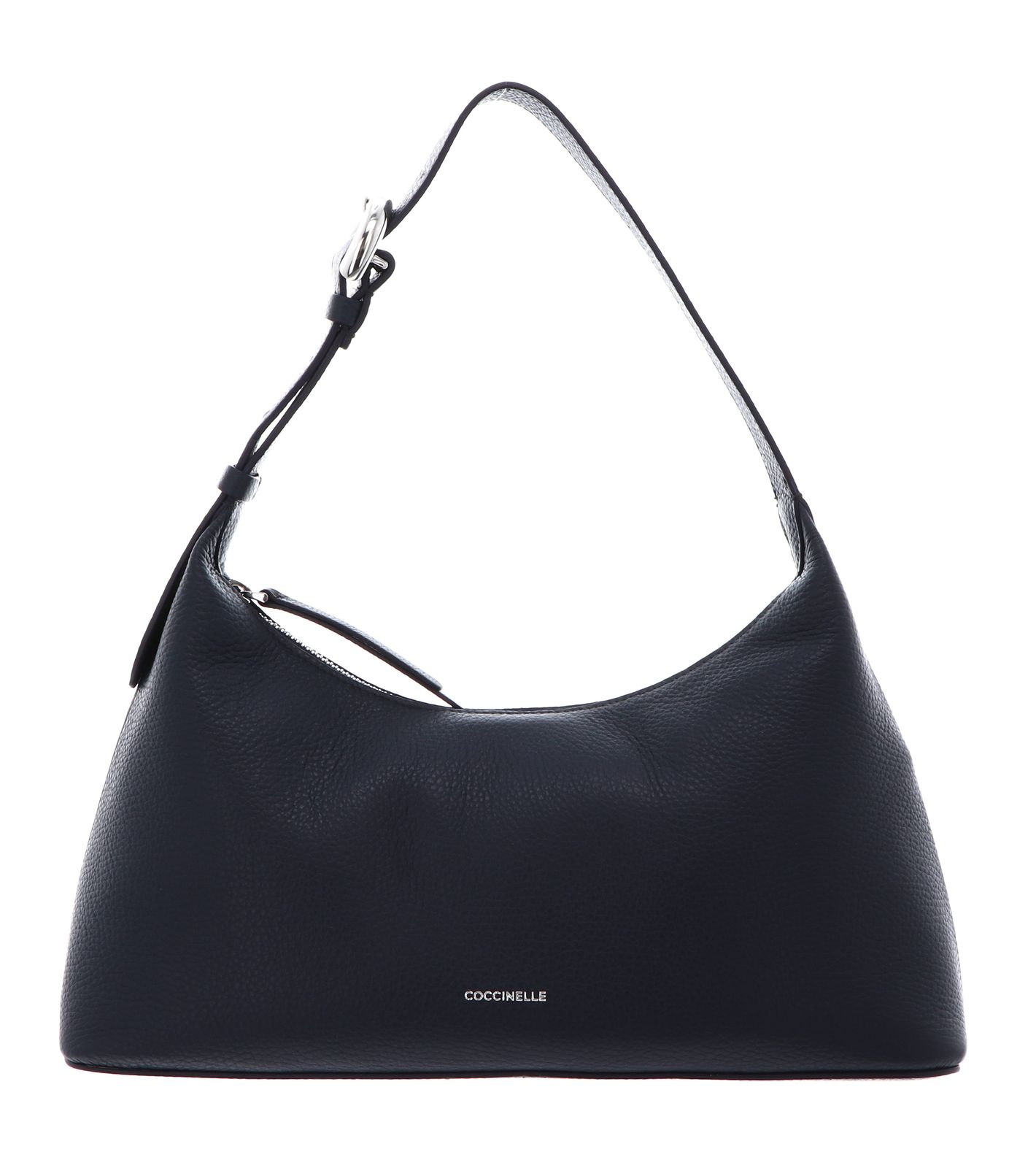 COCCINELLE Fern Handbag Grained Leather Midnight Blue