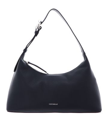 COCCINELLE Fern Handbag Grained Leather Midnight Blue COCCINELLE Fern Handbag Grained Leather Midnight Blue