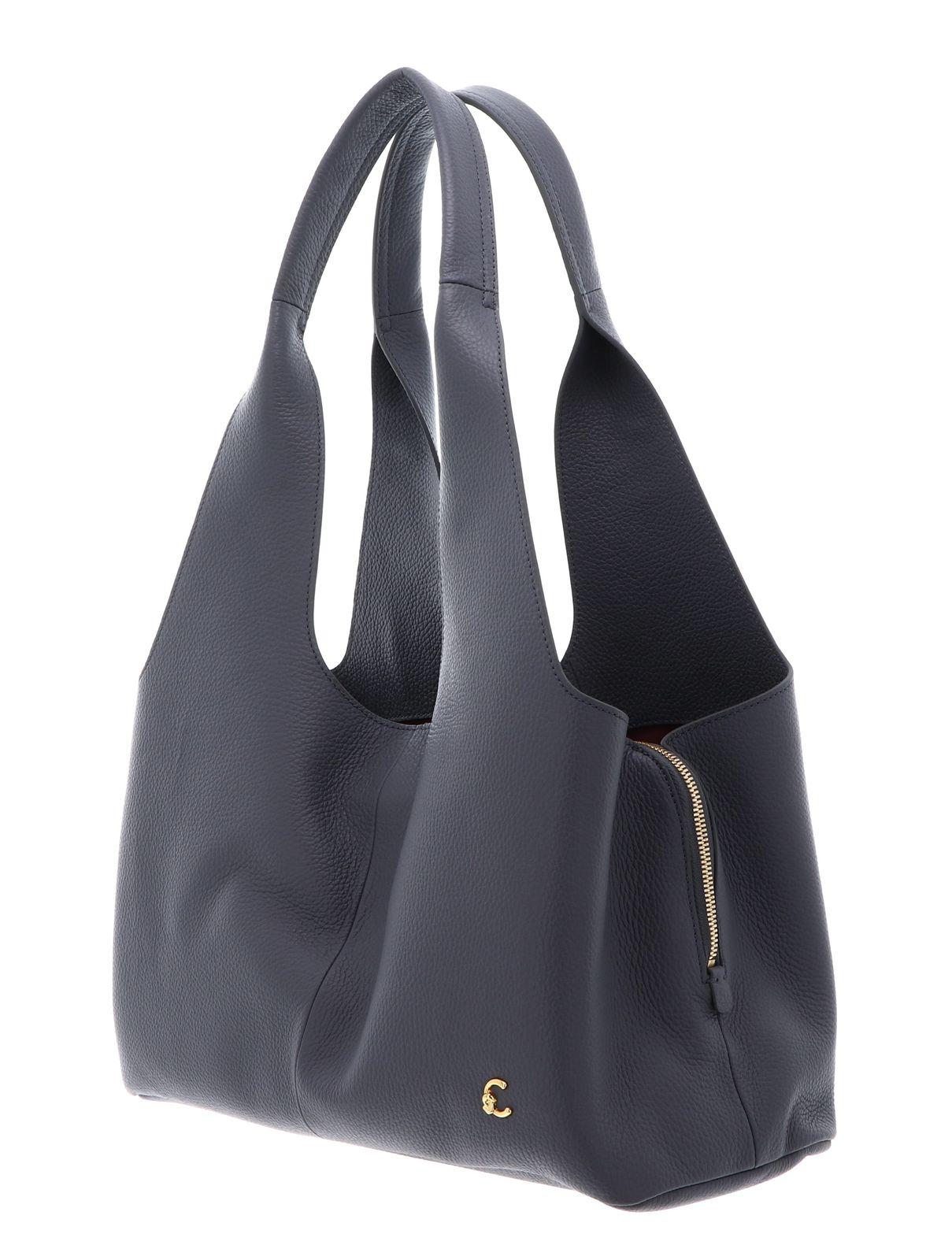 COCCINELLE Nell Handbag Grained Leather Stove COCCINELLE Nell Handbag Grained Leather Stove