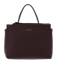 COCCINELLE Arlettis Handbag Grained Leather Berry COCCINELLE Arlettis Handbag Grained Leather Berry