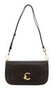 COCCINELLE C-Me Calf Smooth Leather Handbag Fango COCCINELLE C-Me Calf Smooth Leather Handbag Fango