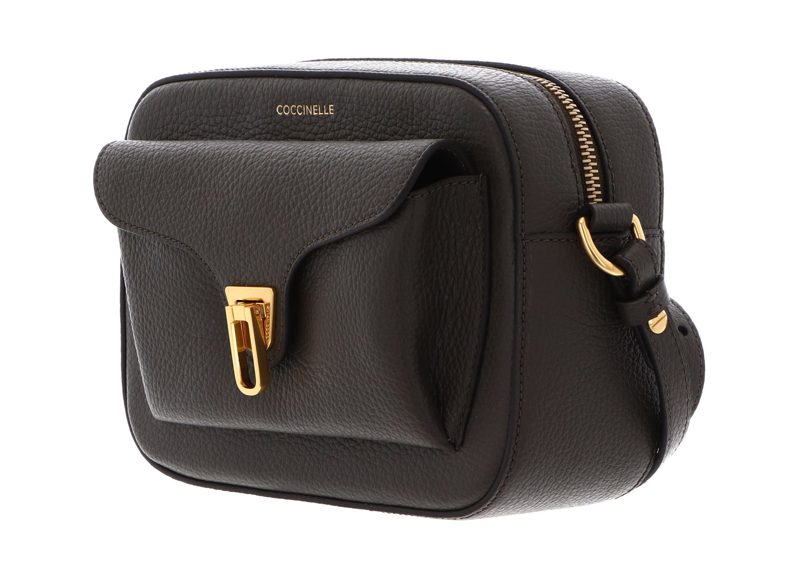 COCCINELLE Beat Soft Camera Bag Fango COCCINELLE Beat Soft Camera Bag Fango