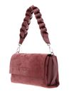 COCCINELLE Boheme Shoulder Bag Suede Leather / Grained Lea. Wint. Rose / W. Ros COCCINELLE Boheme Shoulder Bag Suede Leather / Grained Lea. Wint. Rose / W. Ros