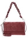 COCCINELLE Boheme Shoulder Bag Suede Leather / Grained Lea. Wint. Rose / W. Ros COCCINELLE Boheme Shoulder Bag Suede Leather / Grained Lea. Wint. Rose / W. Ros