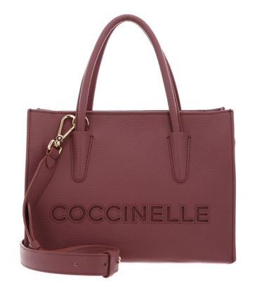 COCCINELLE Myrtha26 Handbag Grained Leather Winter Rose COCCINELLE Myrtha26 Handbag Grained Leather Winter Rose