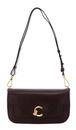 COCCINELLE C-Me Calf Smooth Leather Handbag Berry COCCINELLE C-Me Calf Smooth Leather Handbag Berry