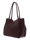 COCCINELLE Pansy Handbag Smooth Leather / Suede Leather Berry / Berry COCCINELLE Pansy Handbag Smooth Leather / Suede Leather Berry / Berry