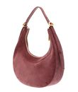 COCCINELLE Whisper Mini Bag Suede Leather / Grained Leather Winter Rose COCCINELLE Whisper Mini Bag Suede Leather / Grained Leather Winter Rose