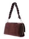 COCCINELLE Boheme Shoulder Bag Suede Leather / Grained Lea. Berry / Berry COCCINELLE Boheme Shoulder Bag Suede Leather / Grained Lea. Berry / Berry