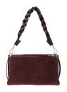 COCCINELLE Boheme Shoulder Bag Suede Leather / Grained Lea. Berry / Berry COCCINELLE Boheme Shoulder Bag Suede Leather / Grained Lea. Berry / Berry