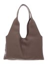 COCCINELLE Nell Handbag Grained Leather Warm Taupe COCCINELLE Nell Handbag Grained Leather Warm Taupe