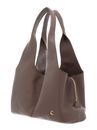 COCCINELLE Nell Handbag Grained Leather Warm Taupe COCCINELLE Nell Handbag Grained Leather Warm Taupe
