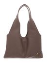 COCCINELLE Nell Handbag Grained Leather Warm Taupe COCCINELLE Nell Handbag Grained Leather Warm Taupe