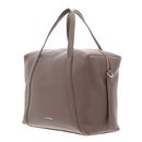 COCCINELLE Nory Grained Leather Handbag Warm Taupe COCCINELLE Nory Grained Leather Handbag Warm Taupe