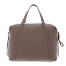 COCCINELLE Nory Grained Leather Handbag Warm Taupe COCCINELLE Nory Grained Leather Handbag Warm Taupe