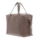 COCCINELLE Nory Grained Leather Handbag Warm Taupe COCCINELLE Nory Grained Leather Handbag Warm Taupe