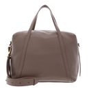 COCCINELLE Nory Grained Leather Handbag Warm Taupe COCCINELLE Nory Grained Leather Handbag Warm Taupe