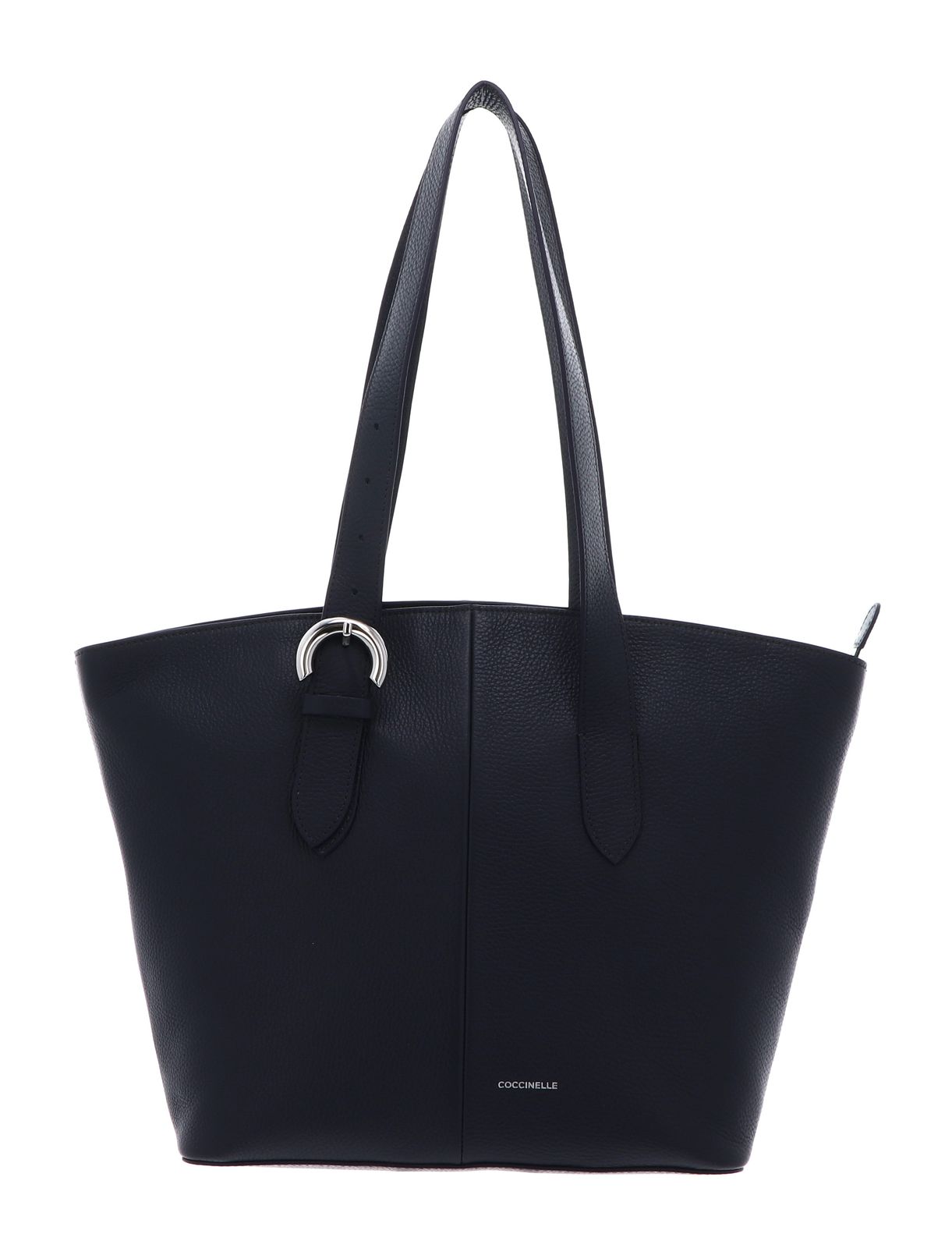 COCCINELLE Fern Handbag Grained Leather Midnight Blue