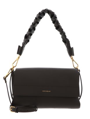 COCCINELLE Boheme Grana Double Shoulder Bag Fango / Honey COCCINELLE Boheme Grana Double Shoulder Bag Fango / Honey