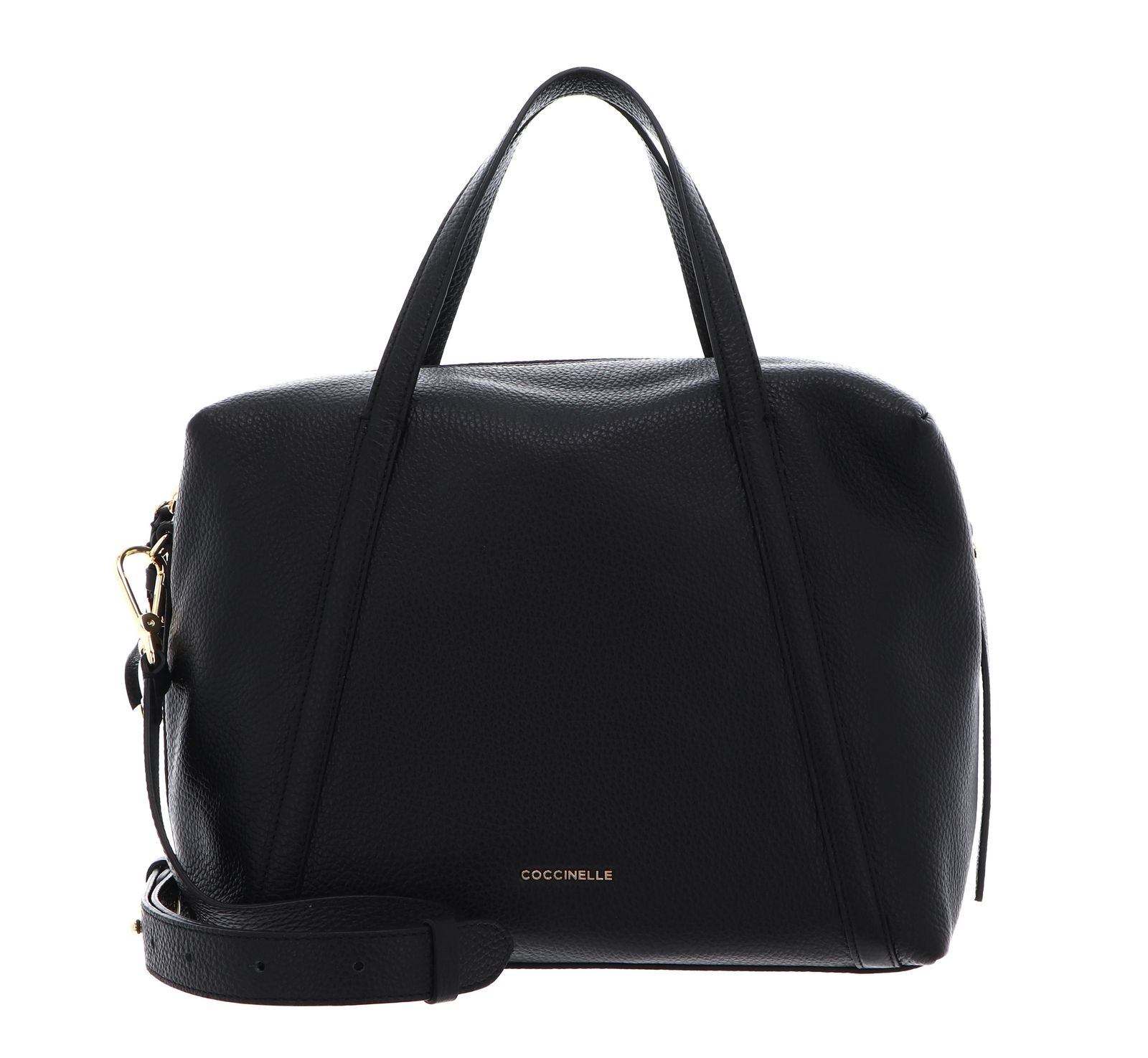 COCCINELLE Nory Grained Leather Handbag Noir
