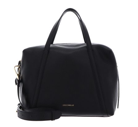 COCCINELLE Nory Grained Leather Handbag Noir