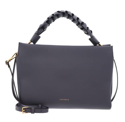 COCCINELLE Boheme Grana Double Hand Bag Stove / Midn. Blue COCCINELLE Boheme Grana Double Hand Bag Stove / Midn. Blue