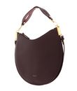 COCCINELLE Sunup Handbag Double Grainy Leather Berry / Wint. Rose