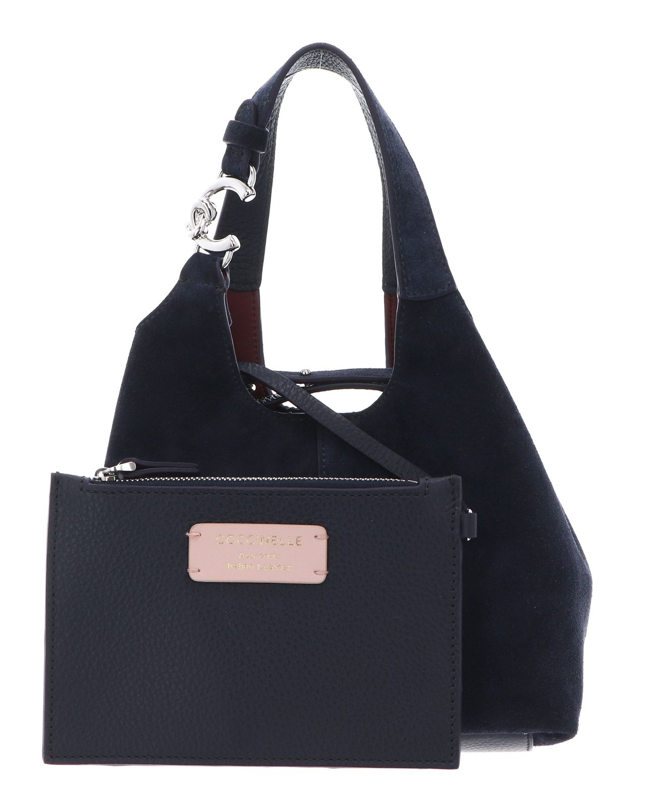 COCCINELLE C-Easy Handbag Suede Midn. Bl / Midn. Bl
