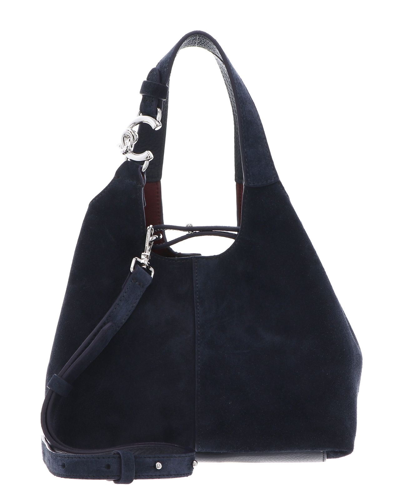 COCCINELLE C-Easy Handbag Suede Midn. Bl / Midn. Bl COCCINELLE C-Easy Handbag Suede Midn. Bl / Midn. Bl