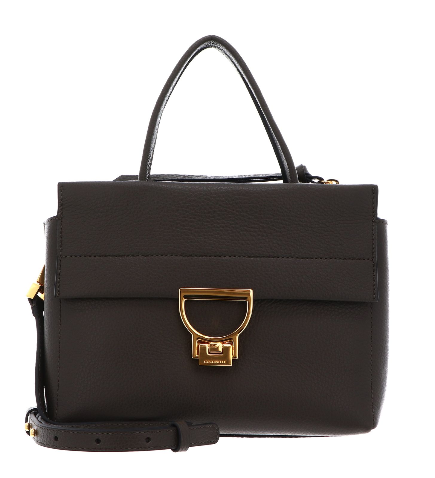 COCCINELLE Arlettis Handbag Grained Leather Fango