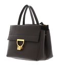 COCCINELLE Arlettis Handbag Grained Leather Fango COCCINELLE Arlettis Handbag Grained Leather Fango